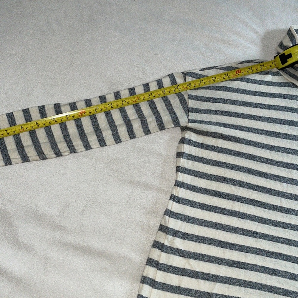 J. CREW Striped Turtleneck Top - Picture 2 of 8
